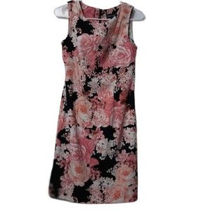 CONNECTED Pink Floral Dress Women's Size 4